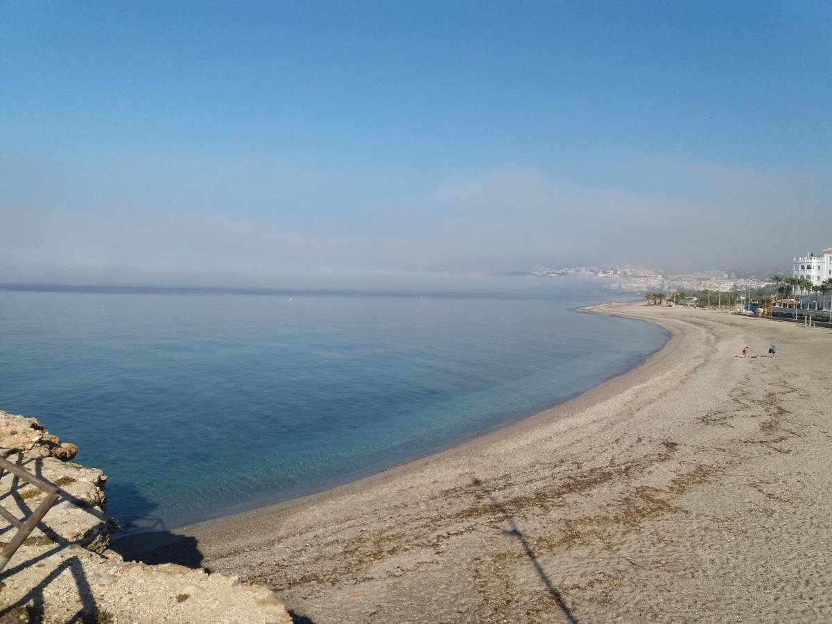 Playa Torrecilla Piscina Centro 2 Habitaciones Nerja Ngoại thất bức ảnh