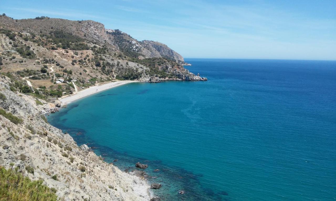 Playa Torrecilla Piscina Centro 2 Habitaciones Nerja Ngoại thất bức ảnh